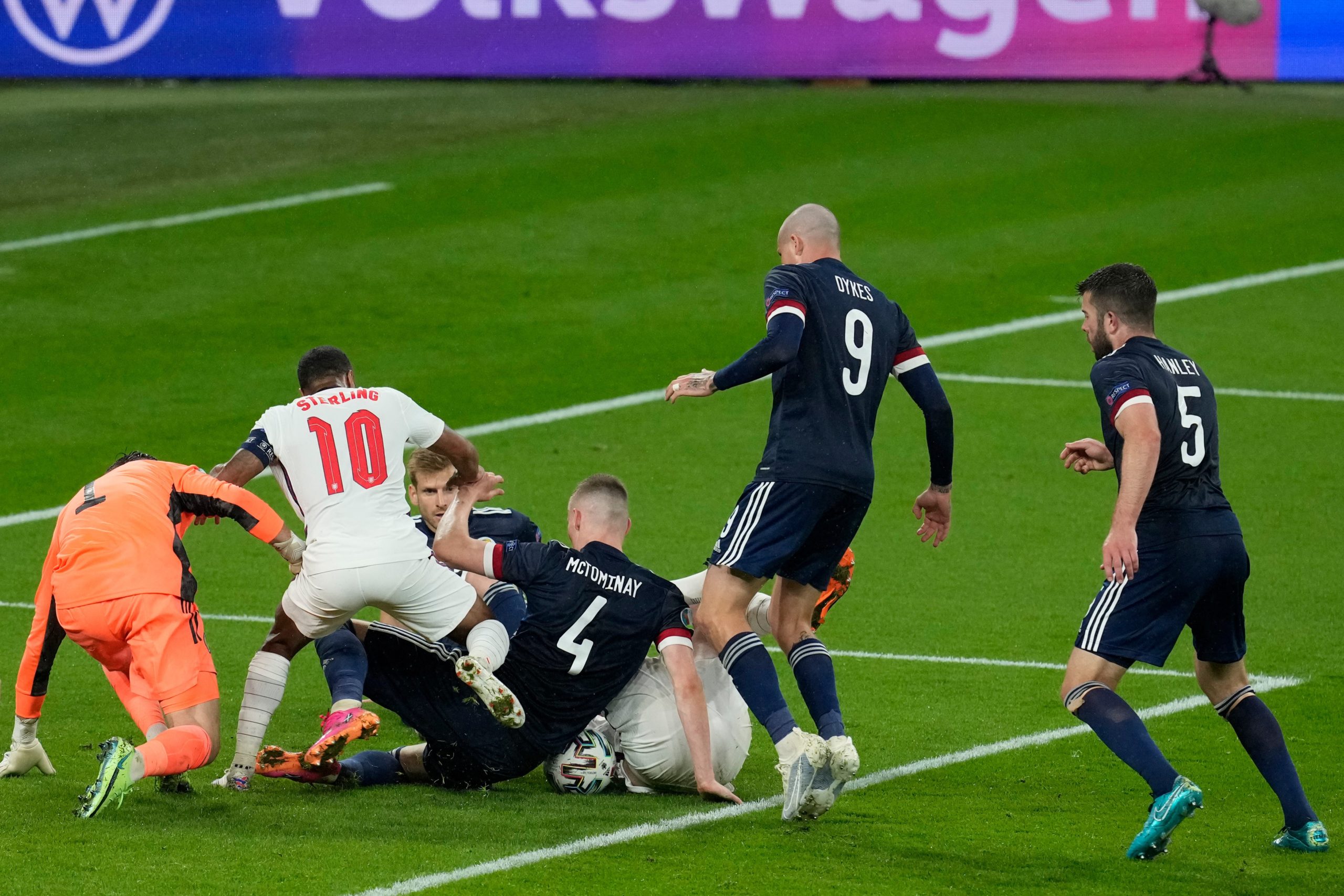 England frustrated by steely Scotland in Euro 2020. 